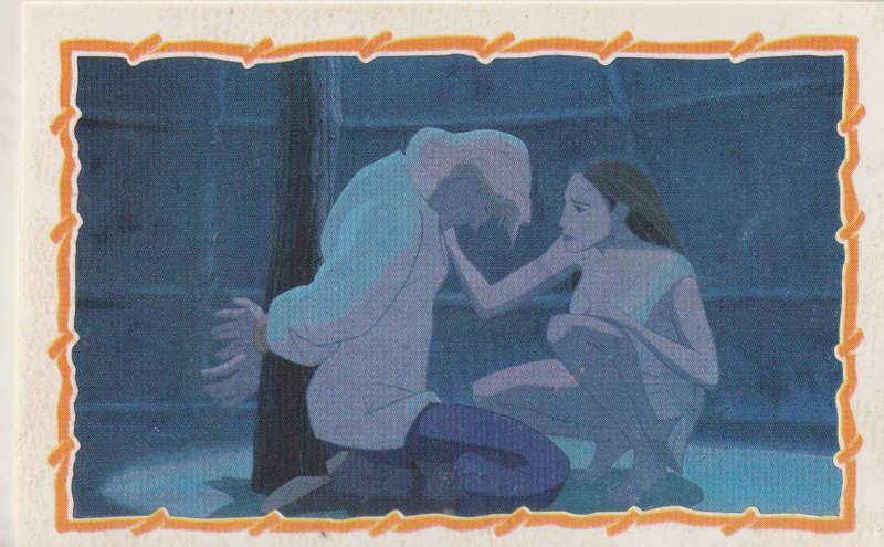 PANINI POCAHONTAS COLLECTABLE STICKERS #196