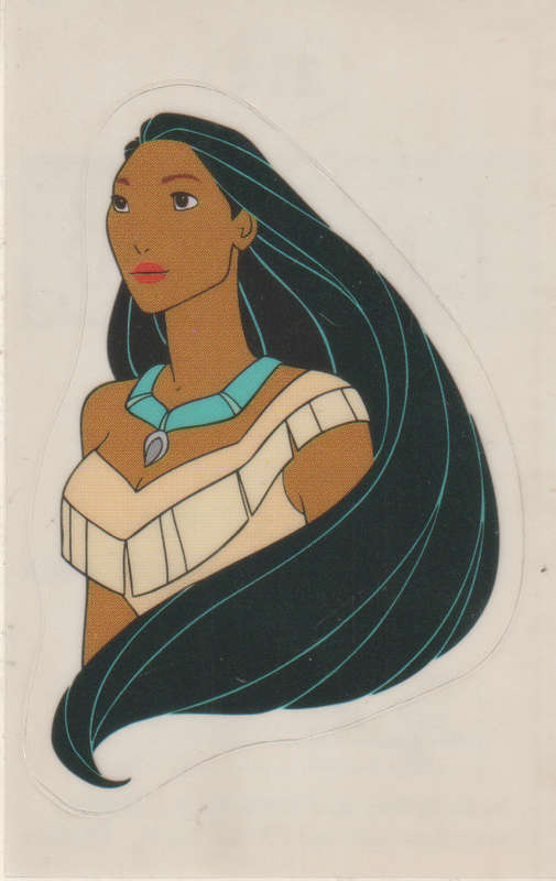 PANINI POCAHONTAS COLLECTABLE STICKERS #214