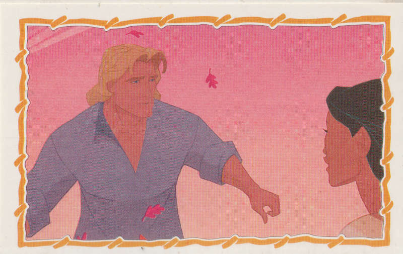 PANINI POCAHONTAS COLLECTABLE STICKERS #222