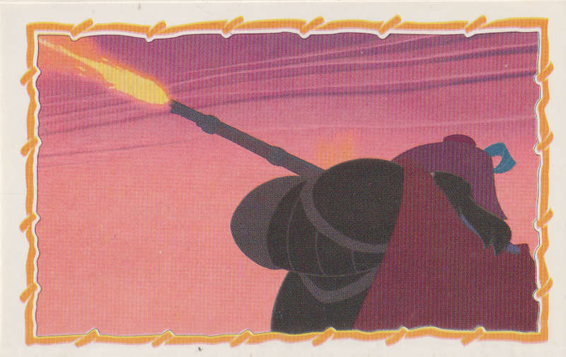 PANINI POCAHONTAS COLLECTABLE STICKERS #224