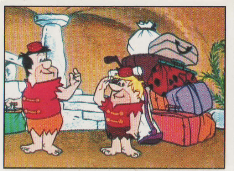 PANINI MARVELS FLINTSTONES COLLECTABLE STICKER #13