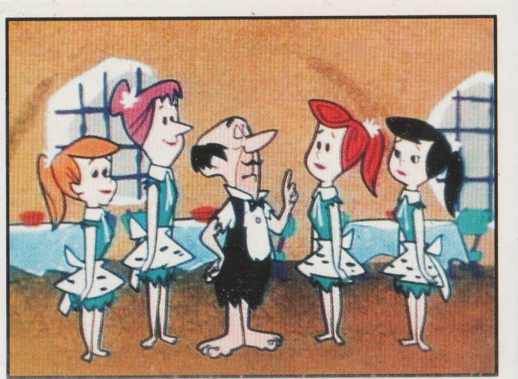 PANINI MARVELS FLINTSTONES COLLECTABLE STICKER #14