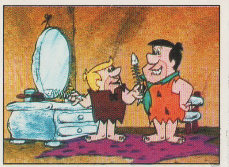 PANINI MARVELS FLINTSTONES COLLECTABLE STICKER #17