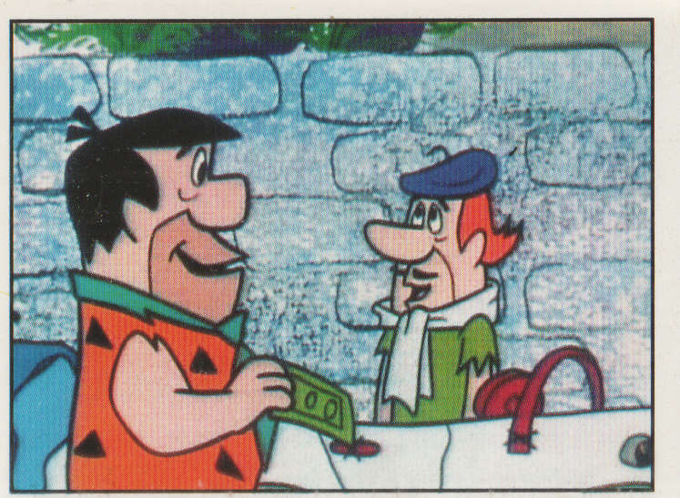 PANINI MARVELS FLINTSTONES COLLECTABLE STICKER #22