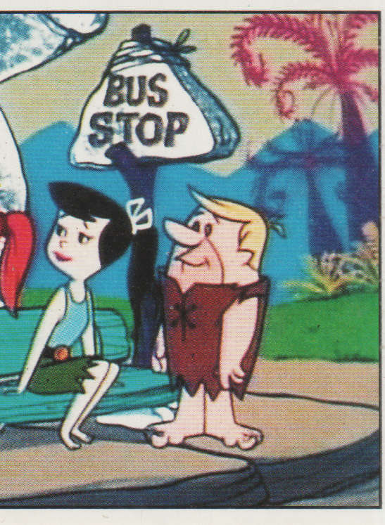PANINI MARVELS FLINTSTONES COLLECTABLE STICKER #26