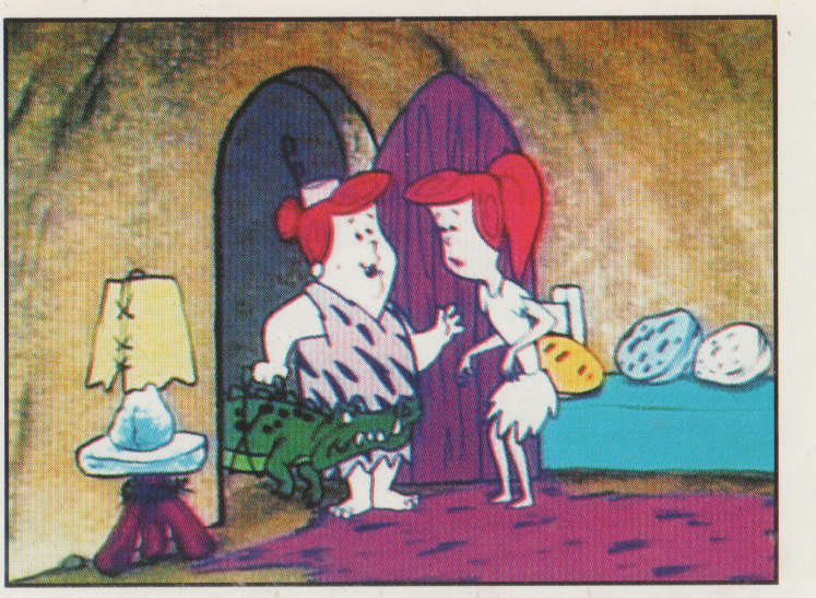 PANINI MARVELS FLINTSTONES COLLECTABLE STICKER #33