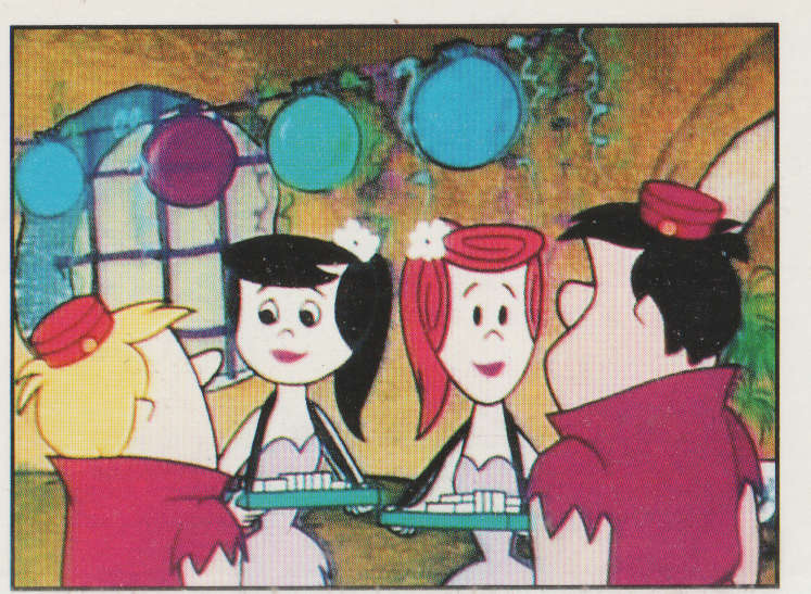 PANINI MARVELS FLINTSTONES COLLECTABLE STICKER #37