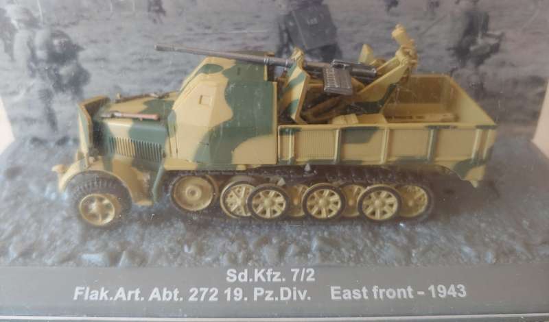 FLAK ART ABT 272 19 PZ DIV 1943