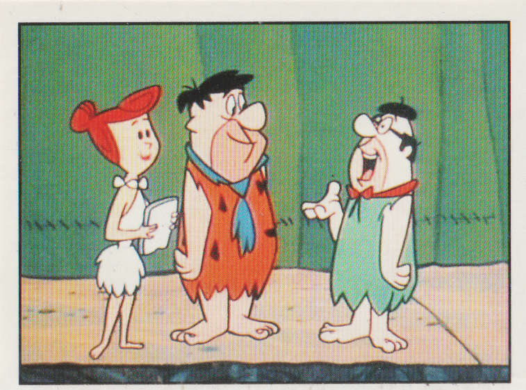 PANINI MARVELS FLINTSTONES COLLECTABLE STICKER #51