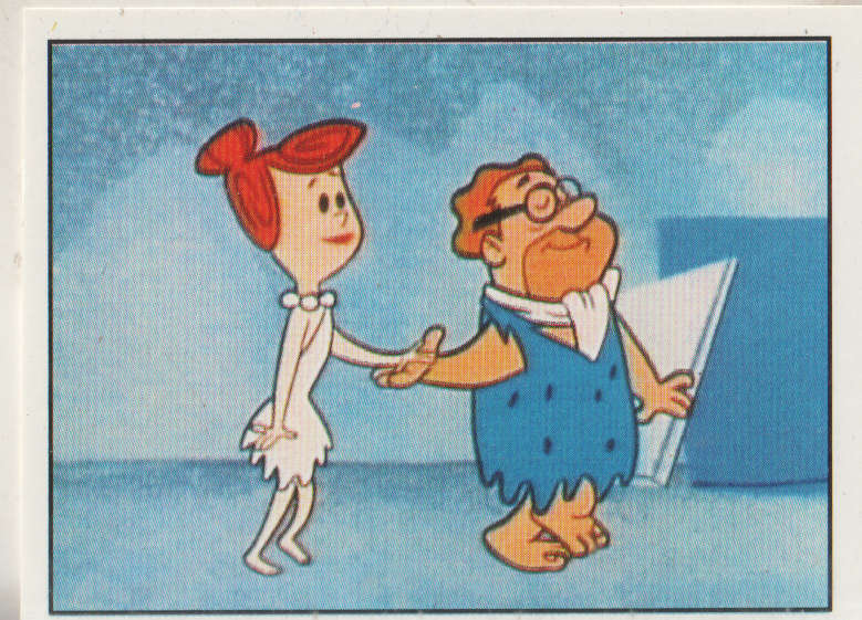 PANINI MARVELS FLINTSTONES COLLECTABLE STICKER #56