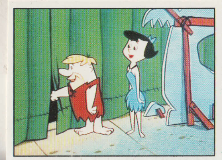 PANINI MARVELS FLINTSTONES COLLECTABLE STICKER #63