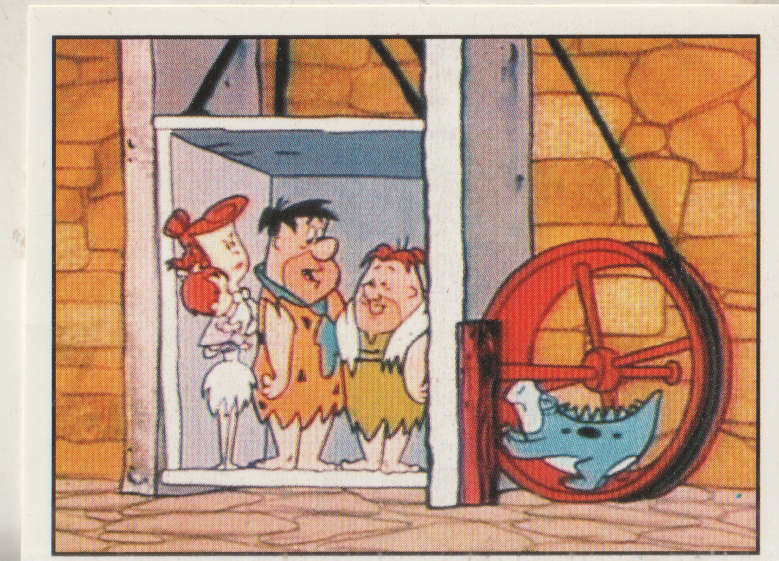 PANINI FLINTSTONES COLLECTABLE STICKER #69