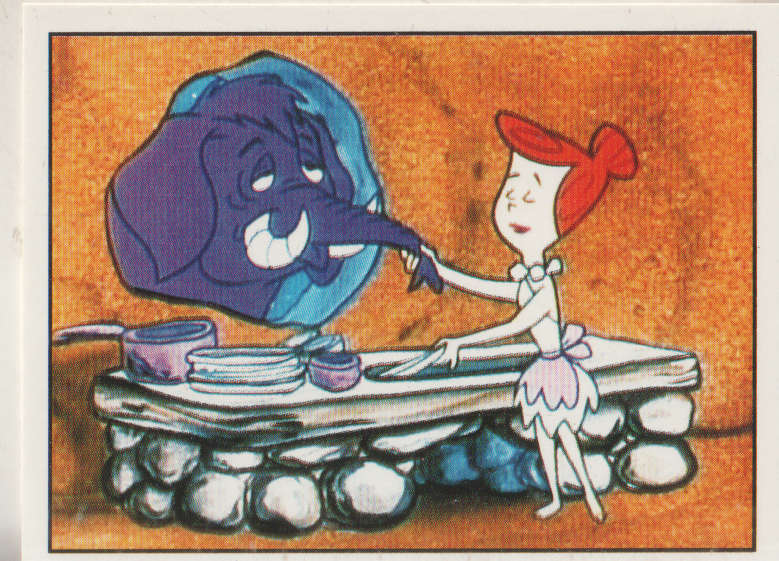 PANINI FLINTSTONES COLLECTABLE STICKER #71