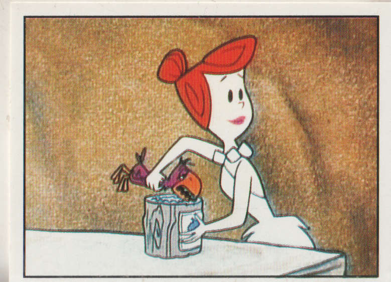 PANINI FLINTSTONES COLLECTABLE STICKER #72