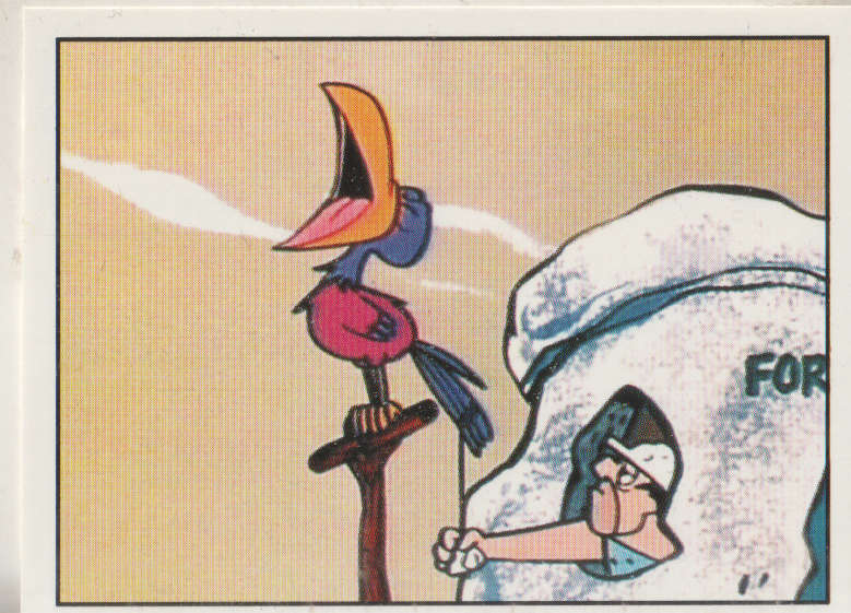 PANINI FLINTSTONES COLLECTABLE STICKER #74