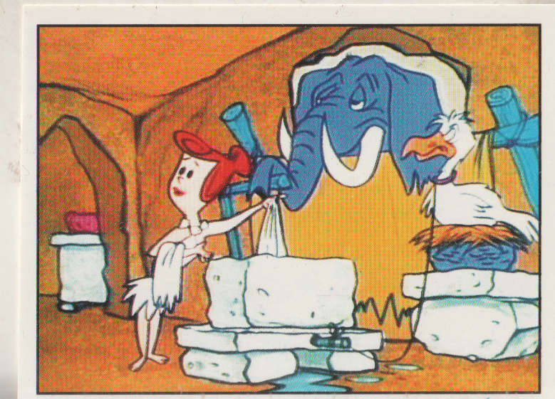 PANINI FLINTSTONES COLLECTABLE STICKER #76