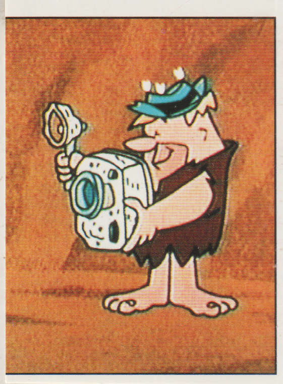 PANINI FLINTSTONES COLLECTABLE STICKER #79