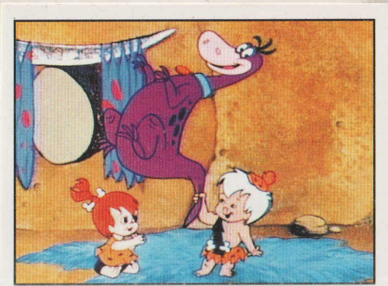 PANINI FLINTSTONES COLLECTABLE STICKER #87