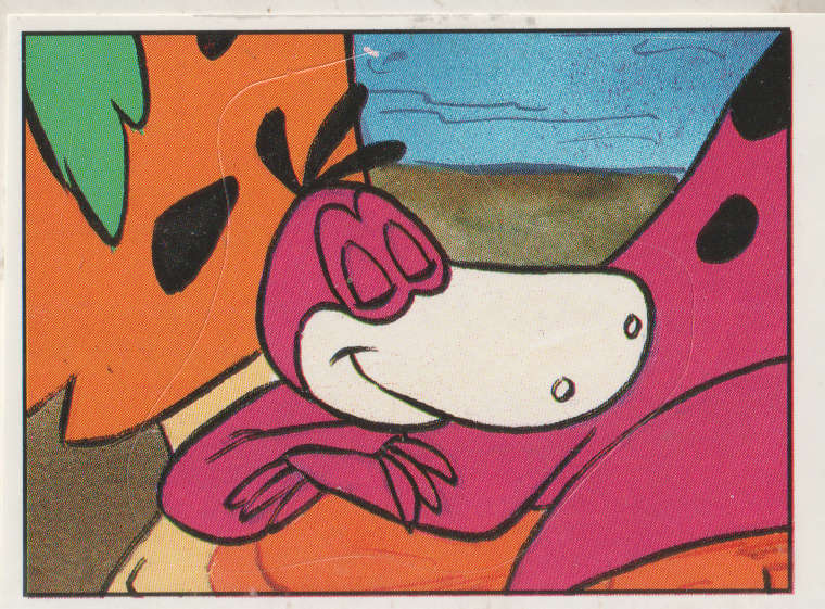 PANINI FLINTSTONES COLLECTABLE STICKER #110