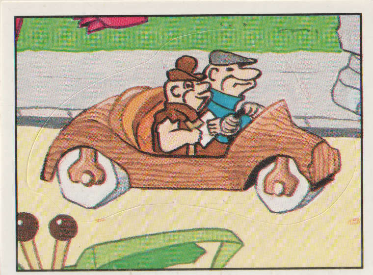 PANINI FLINTSTONES COLLECTABLE STICKER #119