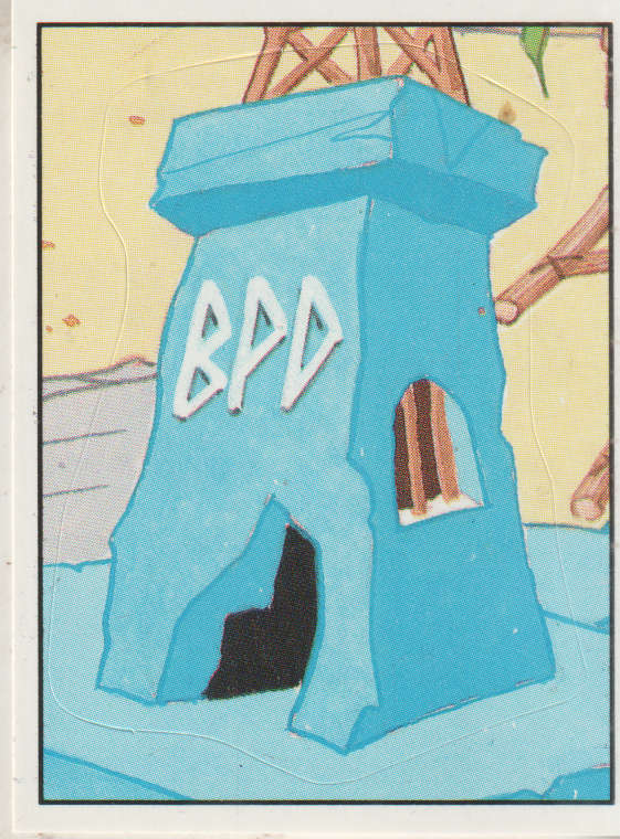 PANINI FLINTSTONES COLLECTABLE STICKER #123