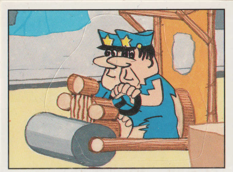 PANINI FLINTSTONES COLLECTABLE STICKER #127