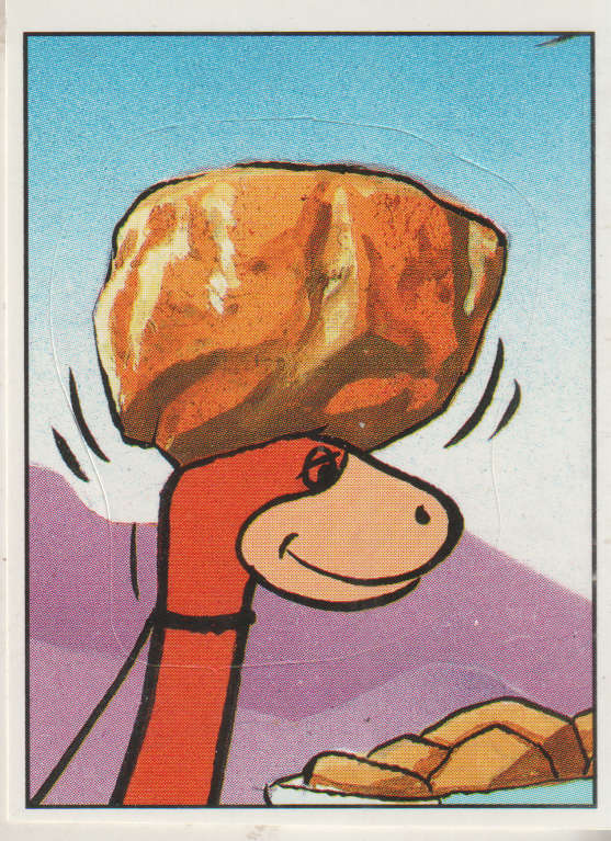 PANINI FLINTSTONES COLLECTABLE STICKER #133