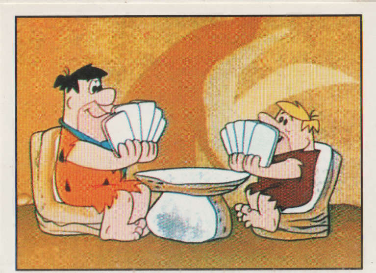 PANINI FLINTSTONES COLLECTABLE STICKER #150