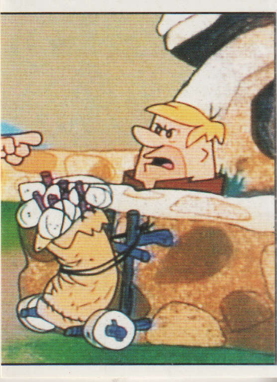 PANINI FLINTSTONES COLLECTABLE STICKER #170