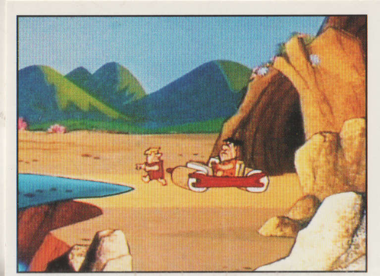 PANINI FLINTSTONES COLLECTABLE STICKER #175