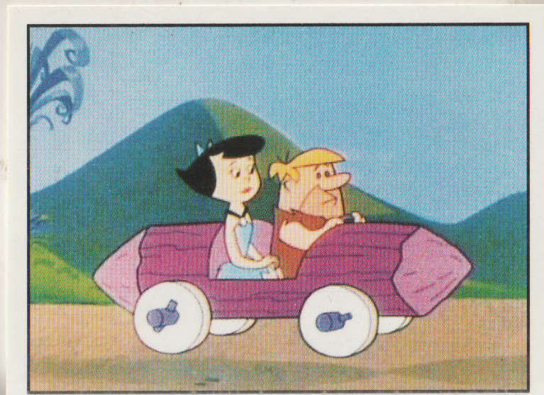 PANINI FLINTSTONES COLLECTABLE STICKER #176