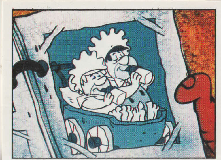 PANINI FLINTSTONES COLLECTABLE STICKER #177