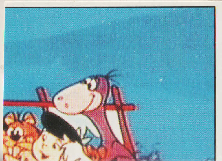PANINI FLINTSTONES COLLECTABLE STICKER #180