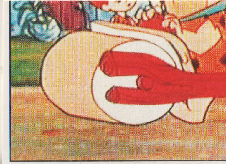 PANINI FLINTSTONES COLLECTABLE STICKER #181