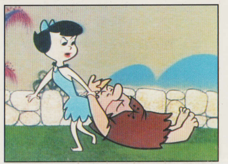 PANINI FLINTSTONES COLLECTABLE STICKER #200