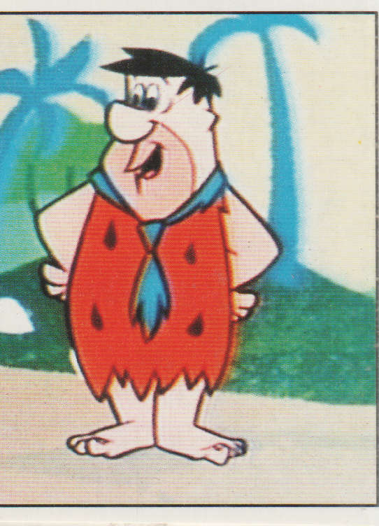 PANINI FLINTSTONES COLLECTABLE STICKER #207