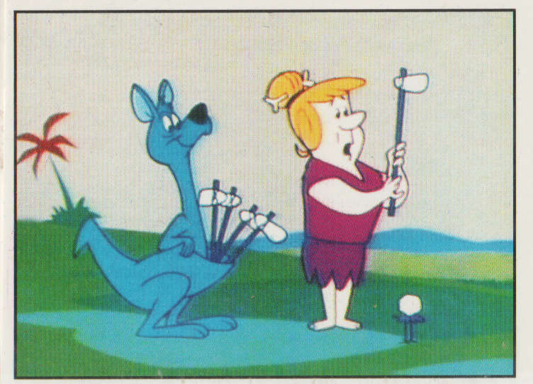 PANINI FLINTSTONES COLLECTABLE STICKER #209