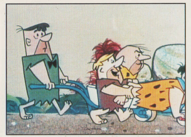 PANINI FLINTSTONES COLLECTABLE STICKER #210