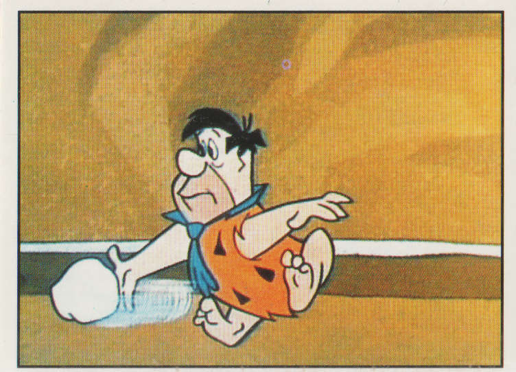 PANINI FLINTSTONES COLLECTABLE STICKER #218
