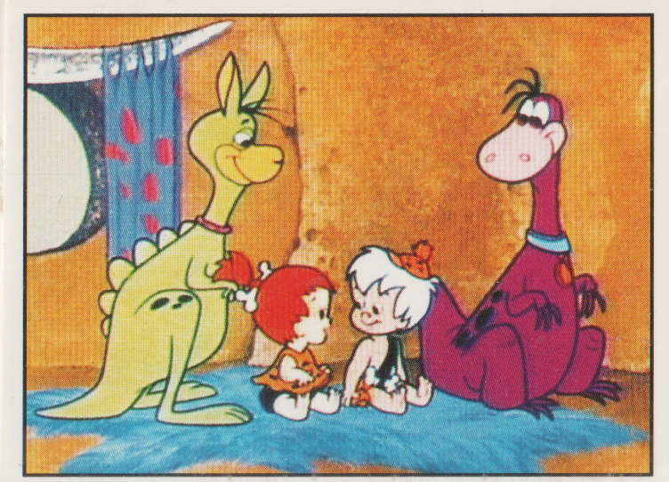 PANINI FLINTSTONES COLLECTABLE STICKER #236