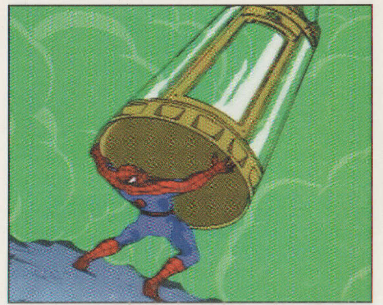 PANINI MARVELS SPIDERMAN COLLECTABLE STICKER #208
