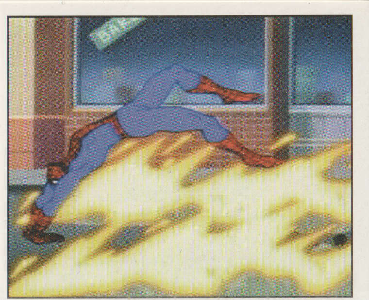 PANINI MARVELS SPIDERMAN COLLECTABLE STICKER #186