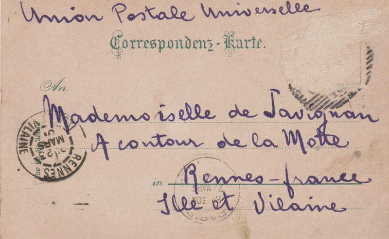 USED POST CARD