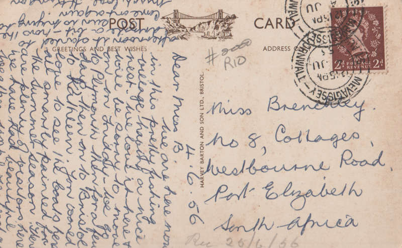 USED POST CARD