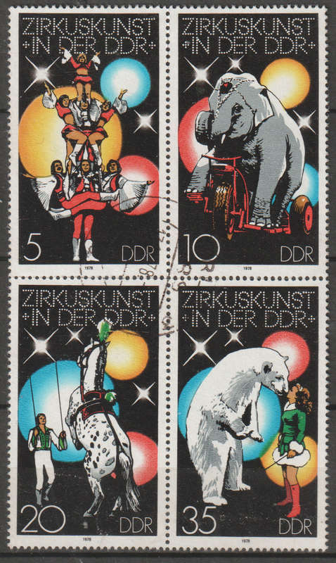 DDR 1978 Circus CTO SG E2074A