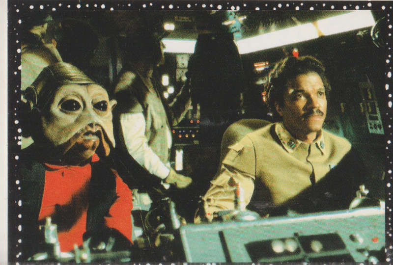 PANINI STAR WARS COLLECTABLE STICKER #156