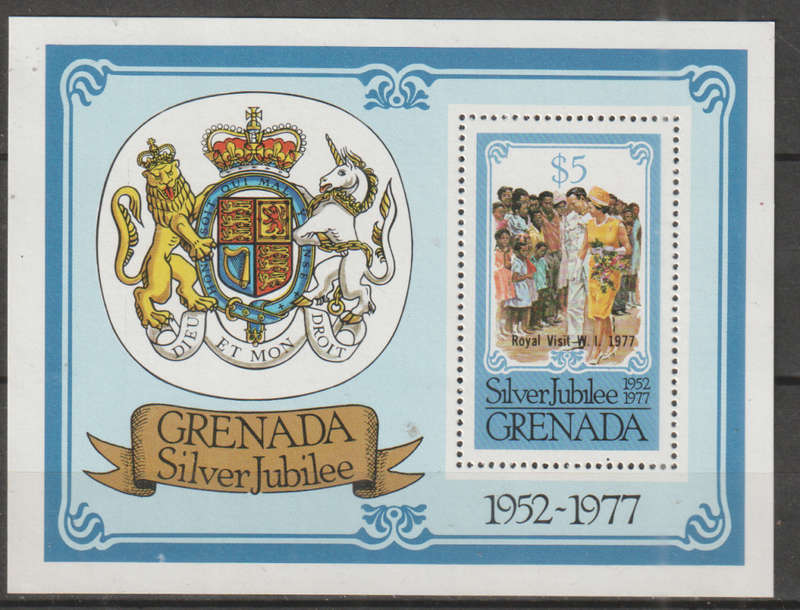 GRENADA 1977 The 25th Anniversary of the Reign of Queen Elizabeth II UMM SG 862