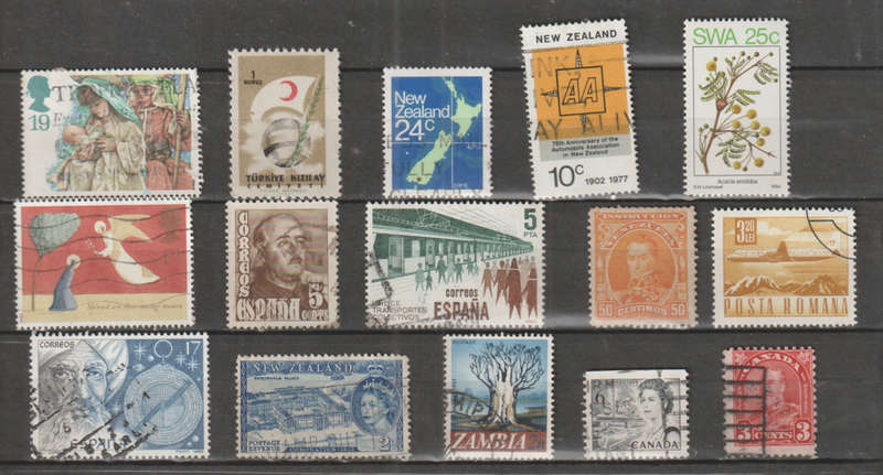 WORLD SELECTION BID PER STAMP TO TAKE ALL CARD EXCLUDED