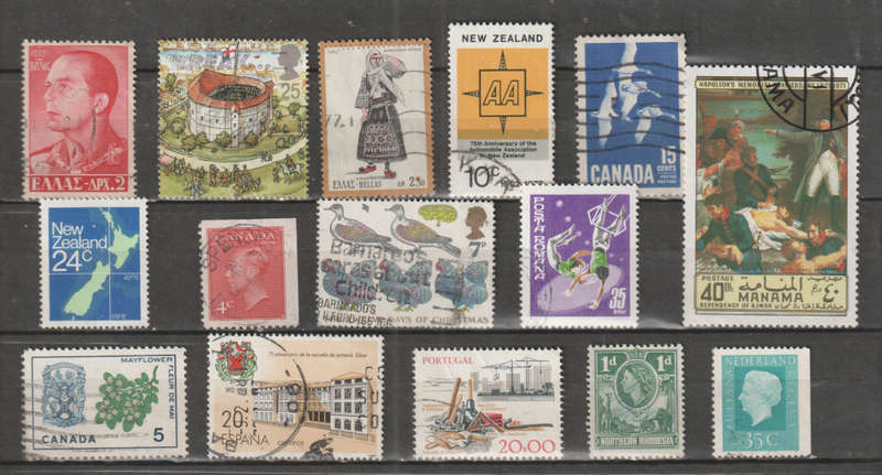 WORLD SELECTION BID PER STAMP TO TAKE ALL CARD EXCLUDED
