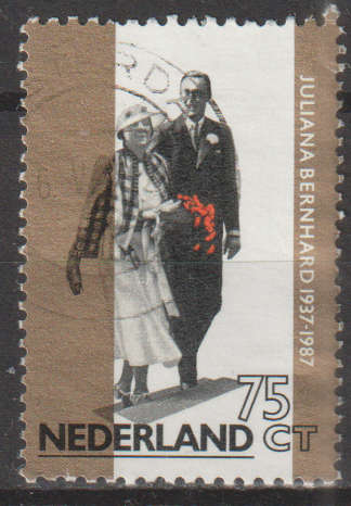 NETHERLANDS 1987 Golden Wedding of Queen Juliana and Prince Bernhard ULH SG 1498